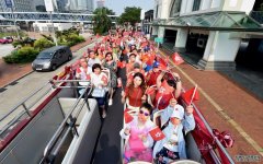 国旗下 力量在汇聚——香港举行多项活动庆祝新中国成立72周年